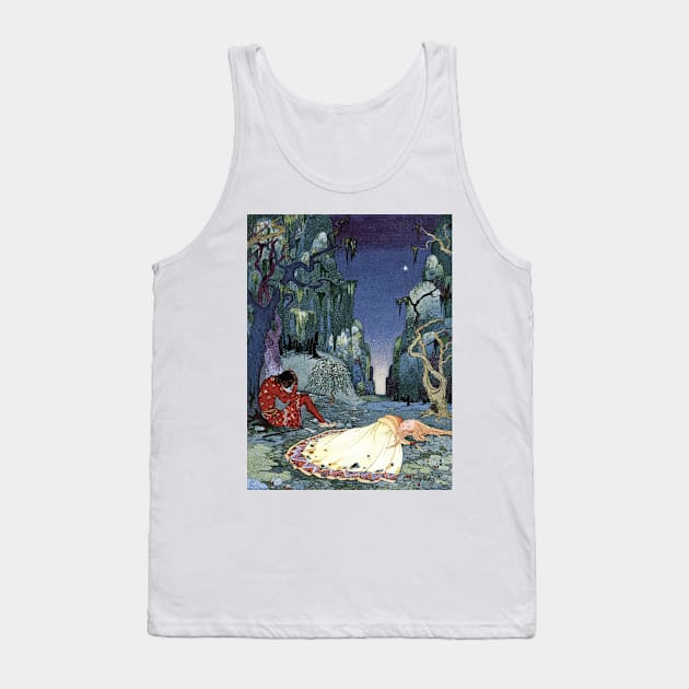 Ourson and Violette by Virginia Frances Sterrett Tank Top by vintage-art